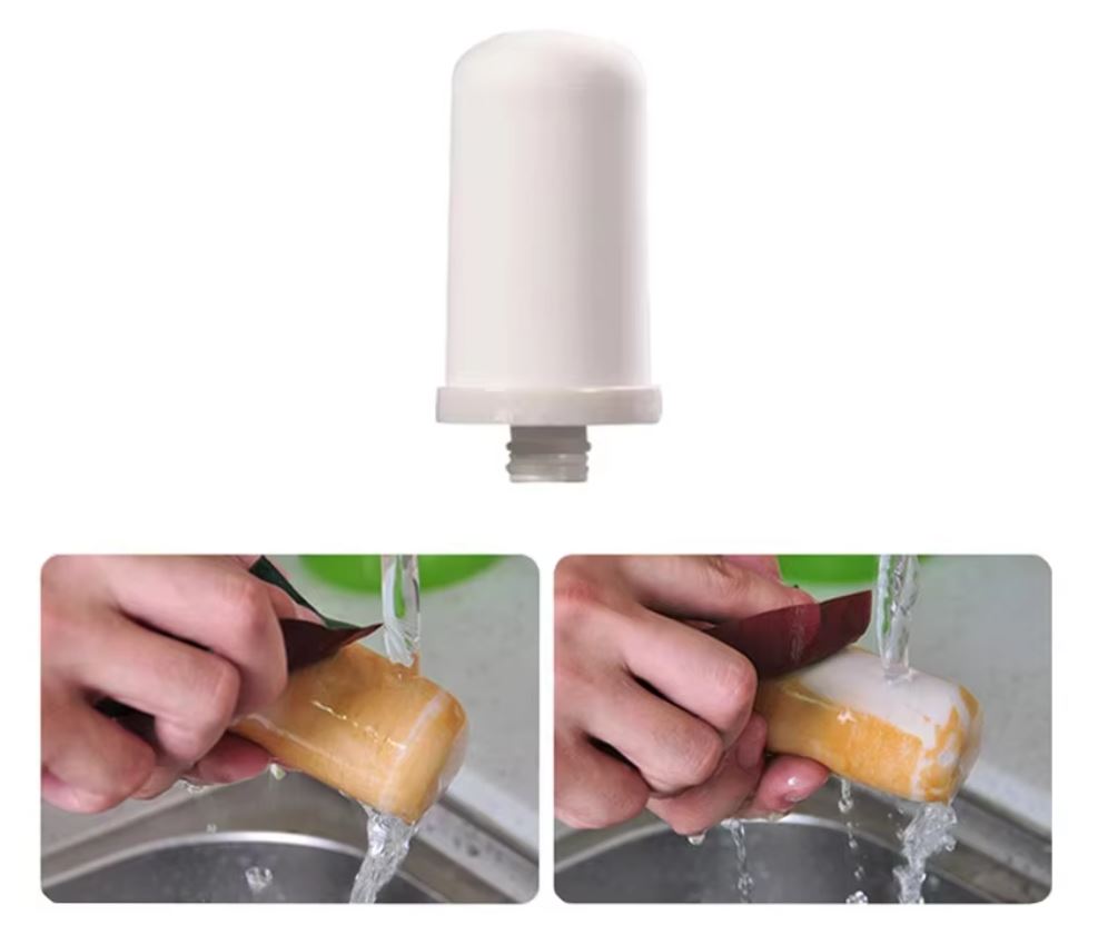 AquaPure Sénégal – Filtre d’Eau Haute Précision pour Robinet (5 Couches de Filtration)