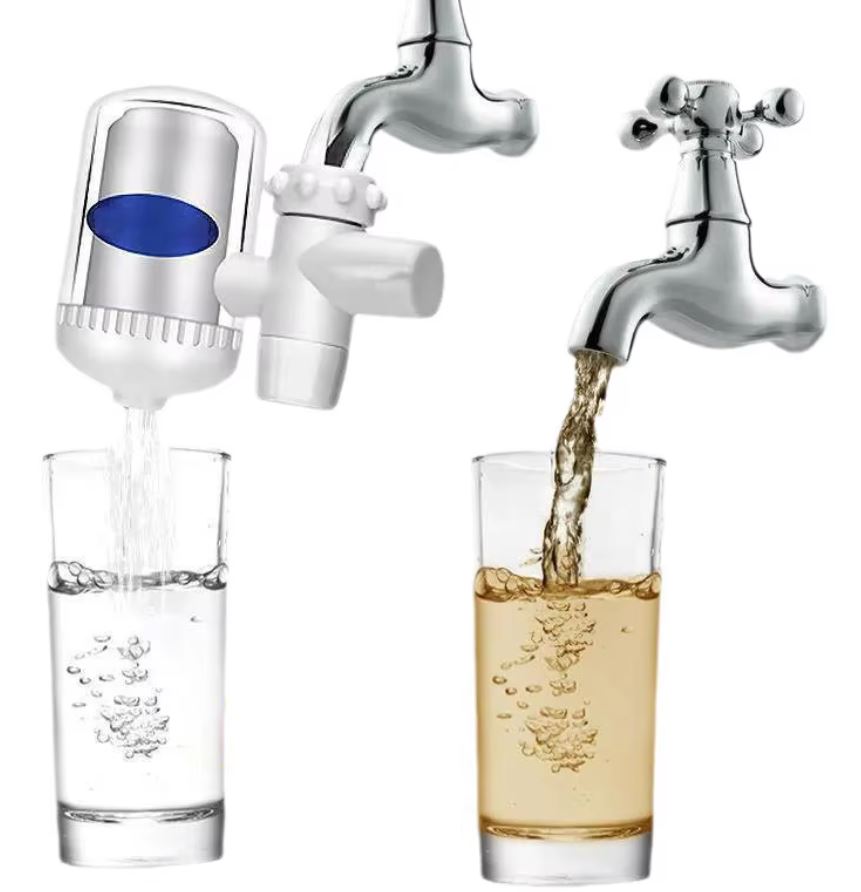 AquaPure Sénégal – Filtre d’Eau Haute Précision pour Robinet (5 Couches de Filtration)