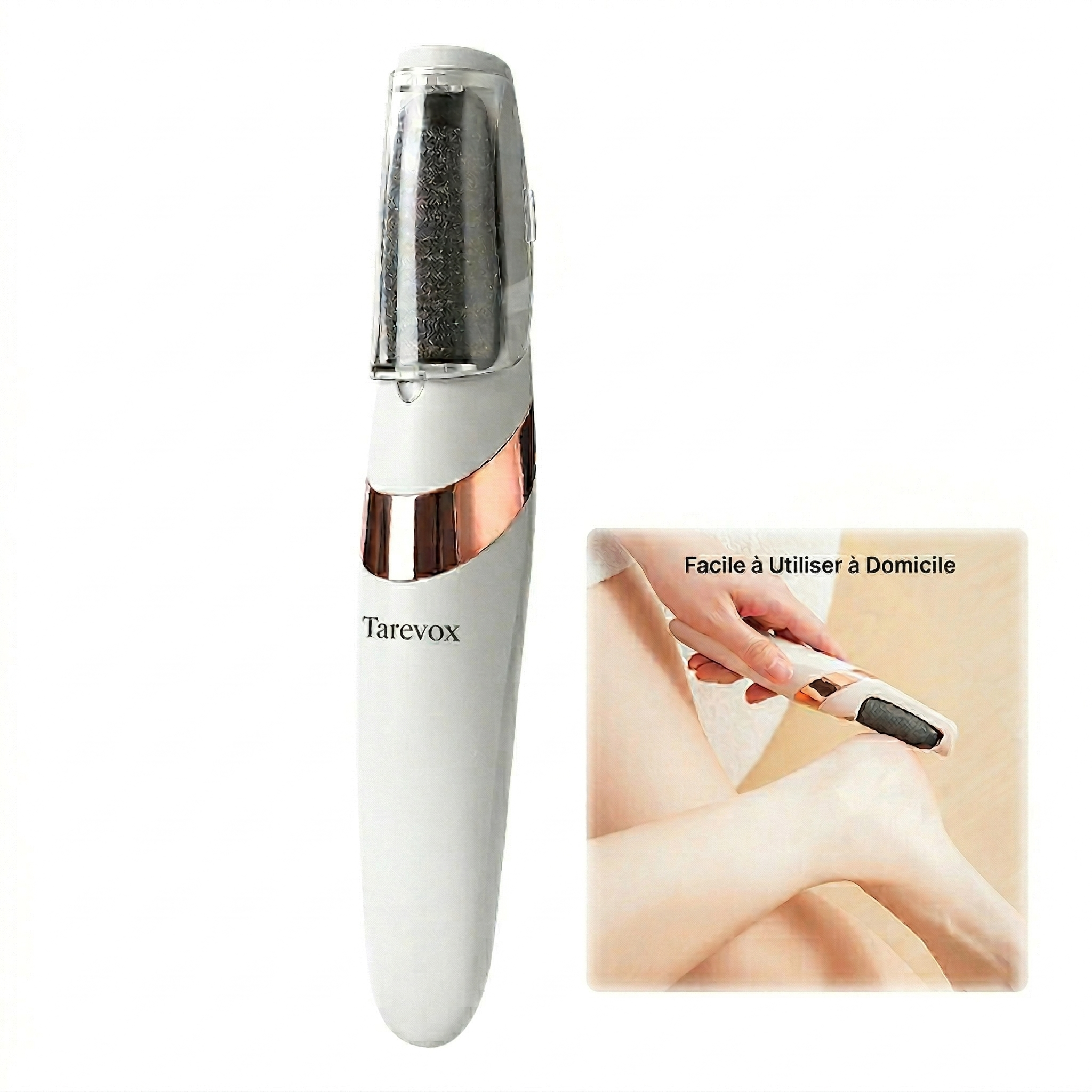 Lime à Pied Électrique Rechargeable — Pieds Lisses en 60 Secondes ⚡